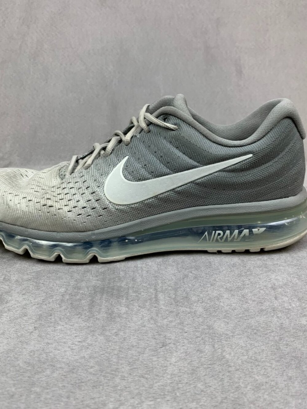 Nike Mens Shoes 11 Gray Light Bone Off White Air Max 2017 Running Gym 849559-005